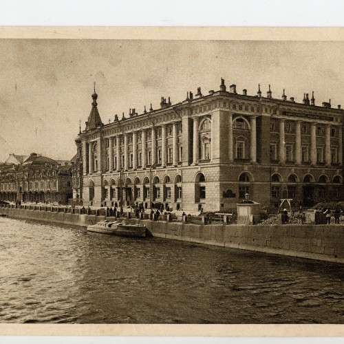Открытка почтовая немаркированная иллюстрированная. 1929 г. Москва, СССР. Из коллекции СПб музея Хлеба